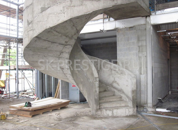 Строительство бетонных монолитных лестниц - ОСОБЕННОСТИ БЕТОННЫХ ЛЕСТНИЦ